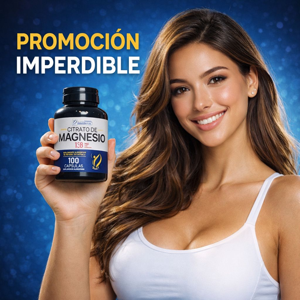 CITRATO DE MAGNESIO MAGNESIO DE ALTA ABSORCION PARA BIEN ESTAR INTEGRAL