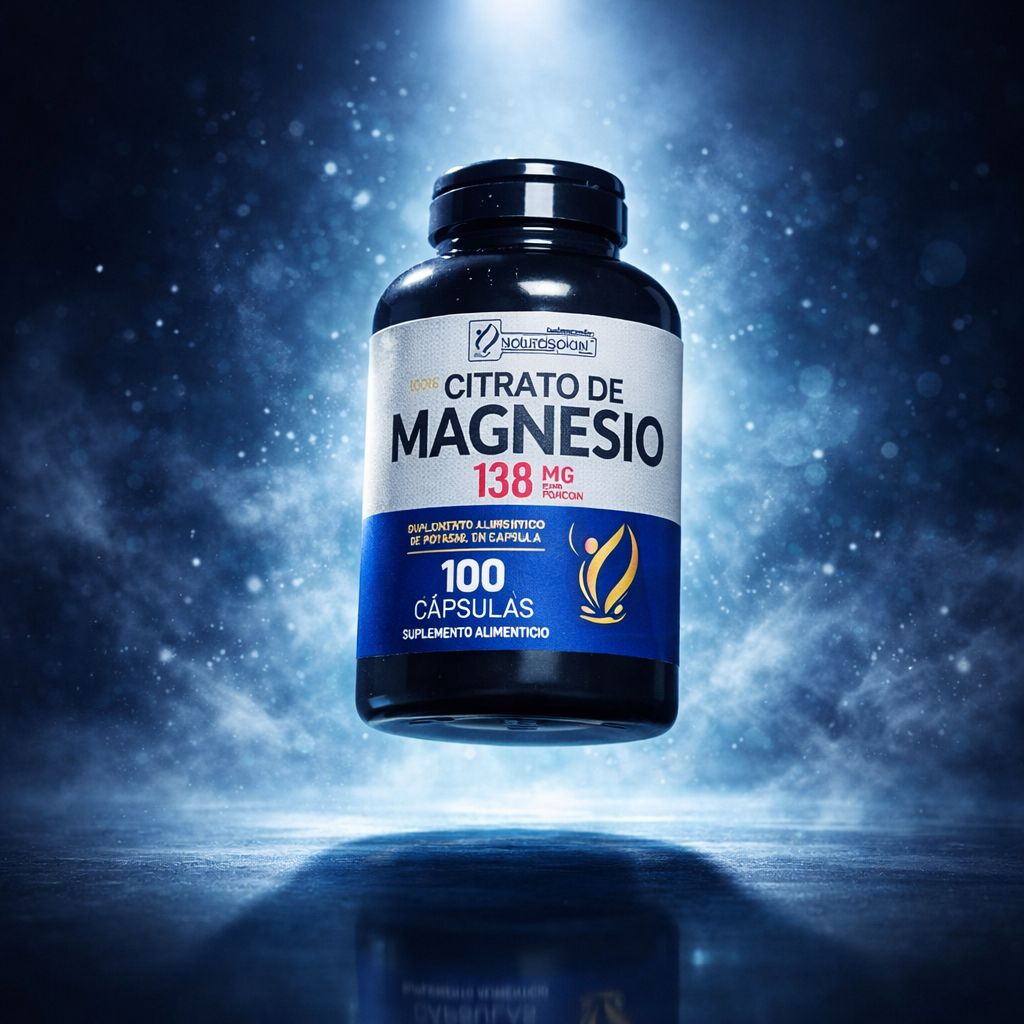CITRATO DE MAGNESIO MAGNESIO DE ALTA ABSORCION PARA BIEN ESTAR INTEGRAL